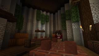 Screenshot of the Minecraft Bedrock Marketplace product Stonecliff Manor created by BLOCKLAB Studios.