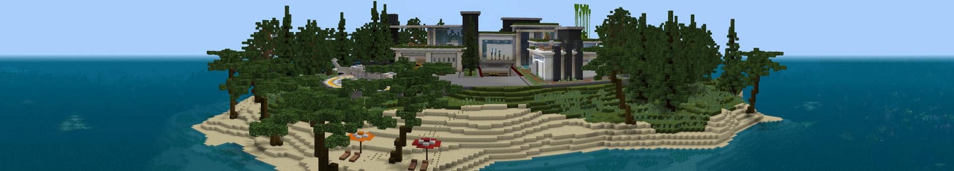 Panorama of the Minecraft Bedrock Marketplace product Streamer Life 2 created by BLOCKLAB Studios.