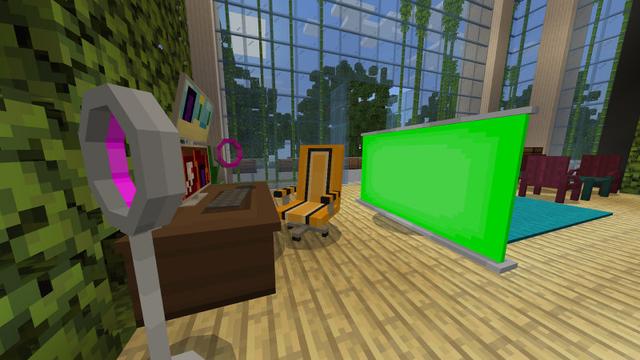 Screenshot of the Minecraft Bedrock Marketplace product Streamer Life 2 created by BLOCKLAB Studios.