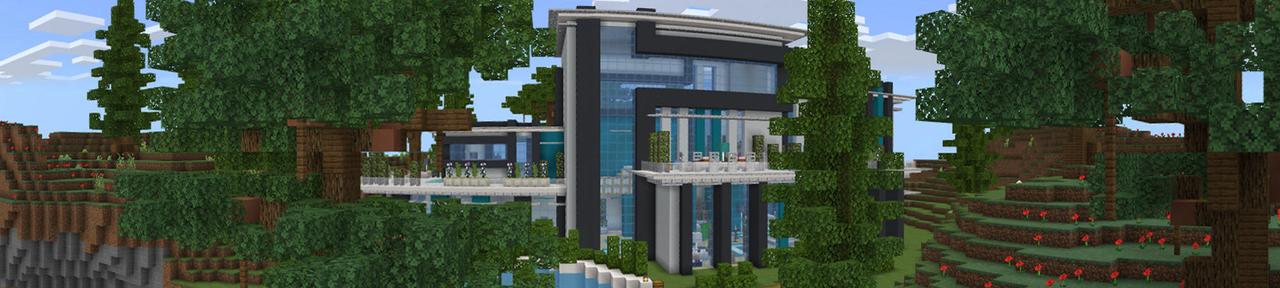 Panorama of the Minecraft Bedrock Marketplace product Streamer Life created by BLOCKLAB Studios.