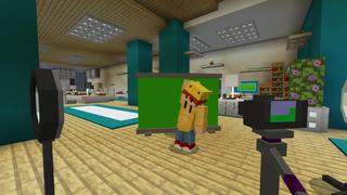 Screenshot of the Minecraft Bedrock Marketplace product Streamer Life created by BLOCKLAB Studios.