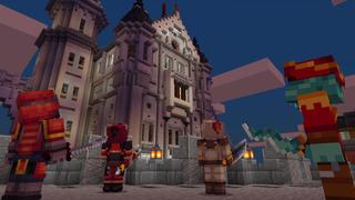 Screenshot of the Minecraft Bedrock Marketplace product Stronger Weapons created by BLOCKLAB Studios.