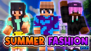Thumbnail of the Minecraft Bedrock Marketplace product Summer Fashion 2021 created by BLOCKLAB Studios.