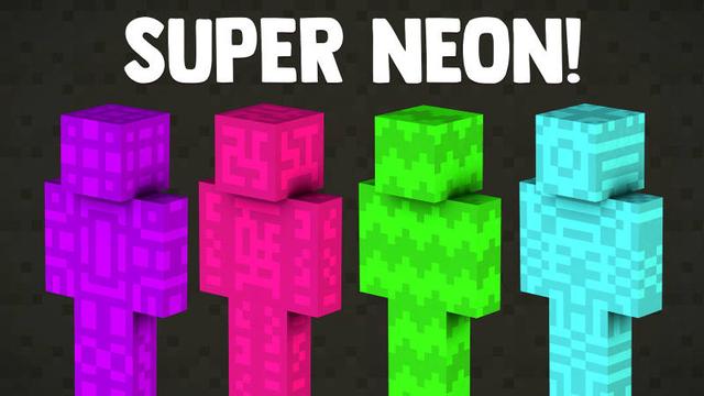 Thumbnail of the Minecraft Bedrock Marketplace product Super Neon! created by BLOCKLAB Studios.