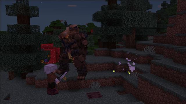 Screenshot of the Minecraft Bedrock Marketplace product Survive the Night Add-On created by BLOCKLAB Studios.