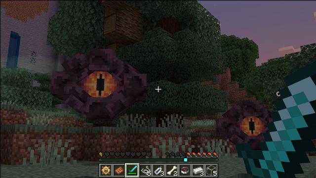 Screenshot of the Minecraft Bedrock Marketplace product Survive the Night Add-On created by BLOCKLAB Studios.