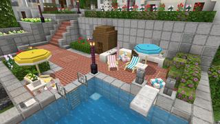 Screenshot of the Minecraft Bedrock Marketplace product Sweet House created by BLOCKLAB Studios.