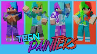 Thumbnail of the Minecraft Bedrock Marketplace product Teen Painters created by BLOCKLAB Studios.