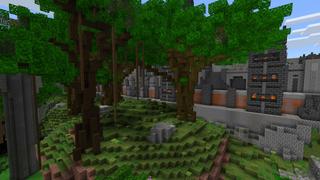 Screenshot of the Minecraft Bedrock Marketplace product Temple of Luna created by BLOCKLAB Studios.