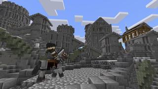 Screenshot of the Minecraft Bedrock Marketplace product The Ancient Feud created by BLOCKLAB Studios.