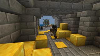 Screenshot of the Minecraft Bedrock Marketplace product The Ancient Feud created by BLOCKLAB Studios.
