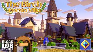 Thumbnail of the Minecraft Bedrock Marketplace product La villa Birch Persia created by BLOCKLAB Studios.