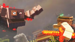 Thumbnail of the Minecraft Bedrock Marketplace product The Curse of Titan Peaks created by BLOCKLAB Studios.