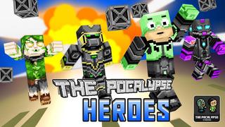 Thumbnail of the Minecraft Bedrock Marketplace product The Pocalypse Heroes created by BLOCKLAB Studios.