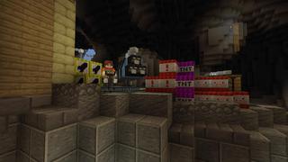 Screenshot of the Minecraft Bedrock Marketplace product TNT Cannons created by BLOCKLAB Studios.