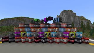 Screenshot of the Minecraft Bedrock Marketplace product TNT Cannons created by BLOCKLAB Studios.