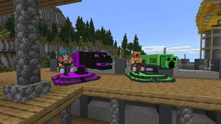 Screenshot of the Minecraft Bedrock Marketplace product TNT Cannons created by BLOCKLAB Studios.