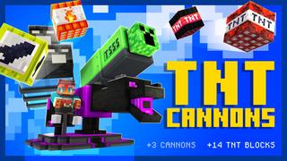 Thumbnail of the Minecraft Bedrock Marketplace product TNT Cannons created by BLOCKLAB Studios.