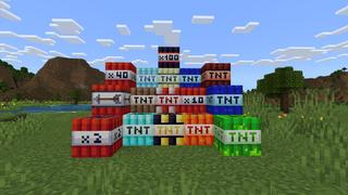 Screenshot of the Minecraft Bedrock Marketplace product TNT+ created by BLOCKLAB Studios.
