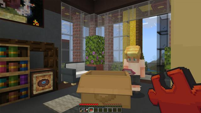Screenshot of the Minecraft Bedrock Marketplace product Toy House created by BLOCKLAB Studios.