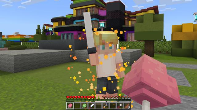 Screenshot of the Minecraft Bedrock Marketplace product Toy House created by BLOCKLAB Studios.