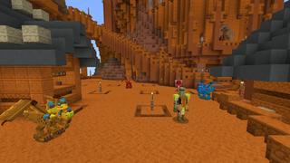 Screenshot of the Minecraft Bedrock Marketplace product Treasure Palace created by BLOCKLAB Studios.