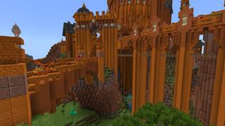 Screenshot of the Minecraft Bedrock Marketplace product Treasure Palace created by BLOCKLAB Studios.