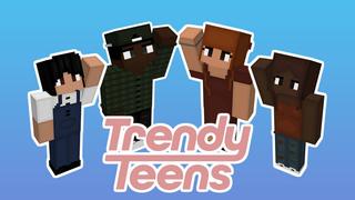 Thumbnail of the Minecraft Bedrock Marketplace product Trendy Teens created by BLOCKLAB Studios.