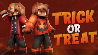 Thumbnail of the Minecraft Bedrock Marketplace product Trick Or Treat created by BLOCKLAB Studios.