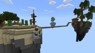 Screenshot of the Minecraft Bedrock Marketplace product Ultimate Sky Survival created by BLOCKLAB Studios.