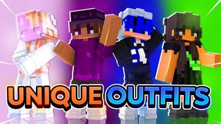 Thumbnail of the Minecraft Bedrock Marketplace product Unique Outfits created by BLOCKLAB Studios.