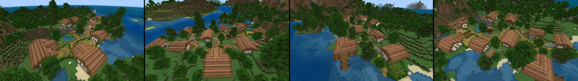 Panorama of the Minecraft Bedrock Marketplace product Unlucky Block created by BLOCKLAB Studios.