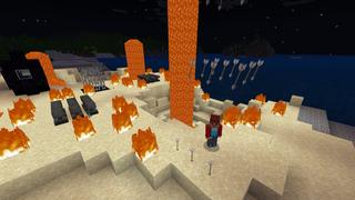 Screenshot of the Minecraft Bedrock Marketplace product Unlucky Block created by BLOCKLAB Studios.