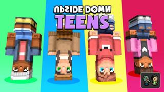 Thumbnail of the Minecraft Bedrock Marketplace product Upside Down Teens created by BLOCKLAB Studios.