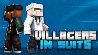 Thumbnail of the Minecraft Bedrock Marketplace product Villagers in Suits created by BLOCKLAB Studios.