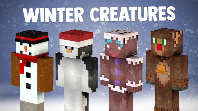 Thumbnail of the Minecraft Bedrock Marketplace product Winter Creatures created by BLOCKLAB Studios.