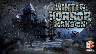 Thumbnail of the Minecraft Bedrock Marketplace product Winter Horror Mansion created by BLOCKLAB Studios.