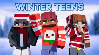 Thumbnail of the Minecraft Bedrock Marketplace product Winter Teens created by BLOCKLAB Studios.