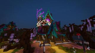 Screenshot of the Minecraft Bedrock Marketplace product Witch House created by BLOCKLAB Studios.