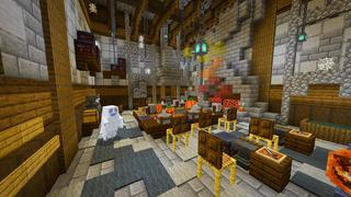 Screenshot of the Minecraft Bedrock Marketplace product Witch House created by BLOCKLAB Studios.