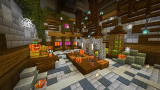 Screenshot of the Minecraft Bedrock Marketplace product Witch House created by BLOCKLAB Studios.