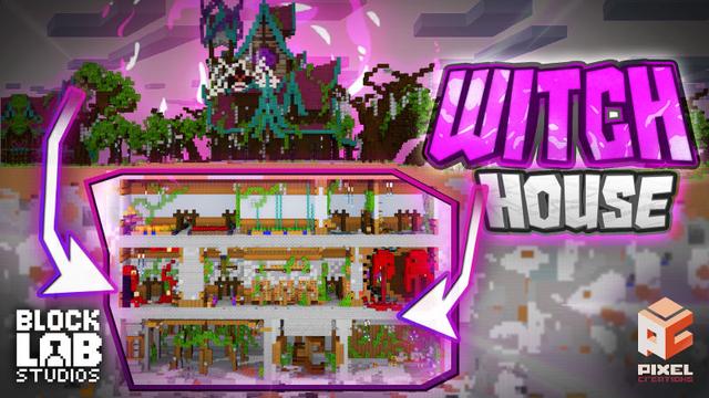 Thumbnail of the Minecraft Bedrock Marketplace product Witch House created by BLOCKLAB Studios.