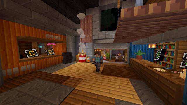 Screenshot of the Minecraft Bedrock Marketplace product Zombie Apocalypse Parkour created by BLOCKLAB Studios.