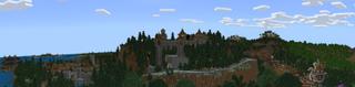 Panorama of the Minecraft Bedrock Marketplace product Old Capella Kingdom created by Blocks First.