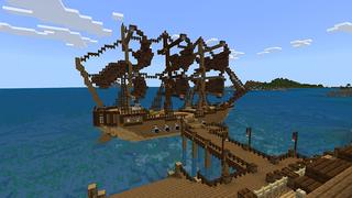 Screenshot of the Minecraft Bedrock Marketplace product Old Capella Kingdom created by Blocks First.