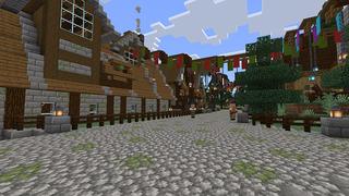 Screenshot of the Minecraft Bedrock Marketplace product Old Capella Kingdom created by Blocks First.