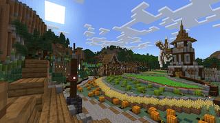 Screenshot of the Minecraft Bedrock Marketplace product Old Capella Kingdom created by Blocks First.