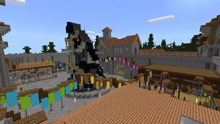 Screenshot of the Minecraft Bedrock Marketplace product Old Capella Kingdom created by Blocks First.