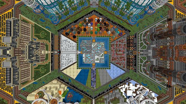 Screenshot of the Minecraft Bedrock Marketplace product 10 Years of Minecraft created by Blockworks.
