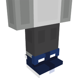 Thumbnail of the Minecraft Bedrock Marketplace product Blue Sneakers created by Blockworks.